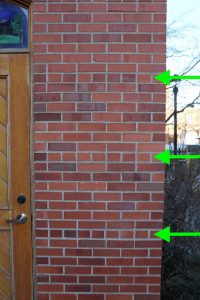 Brick Cladding Vs Solid Masonry Walls Internachi Inspection