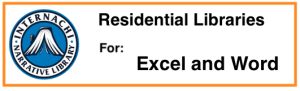Word:Excel Residential